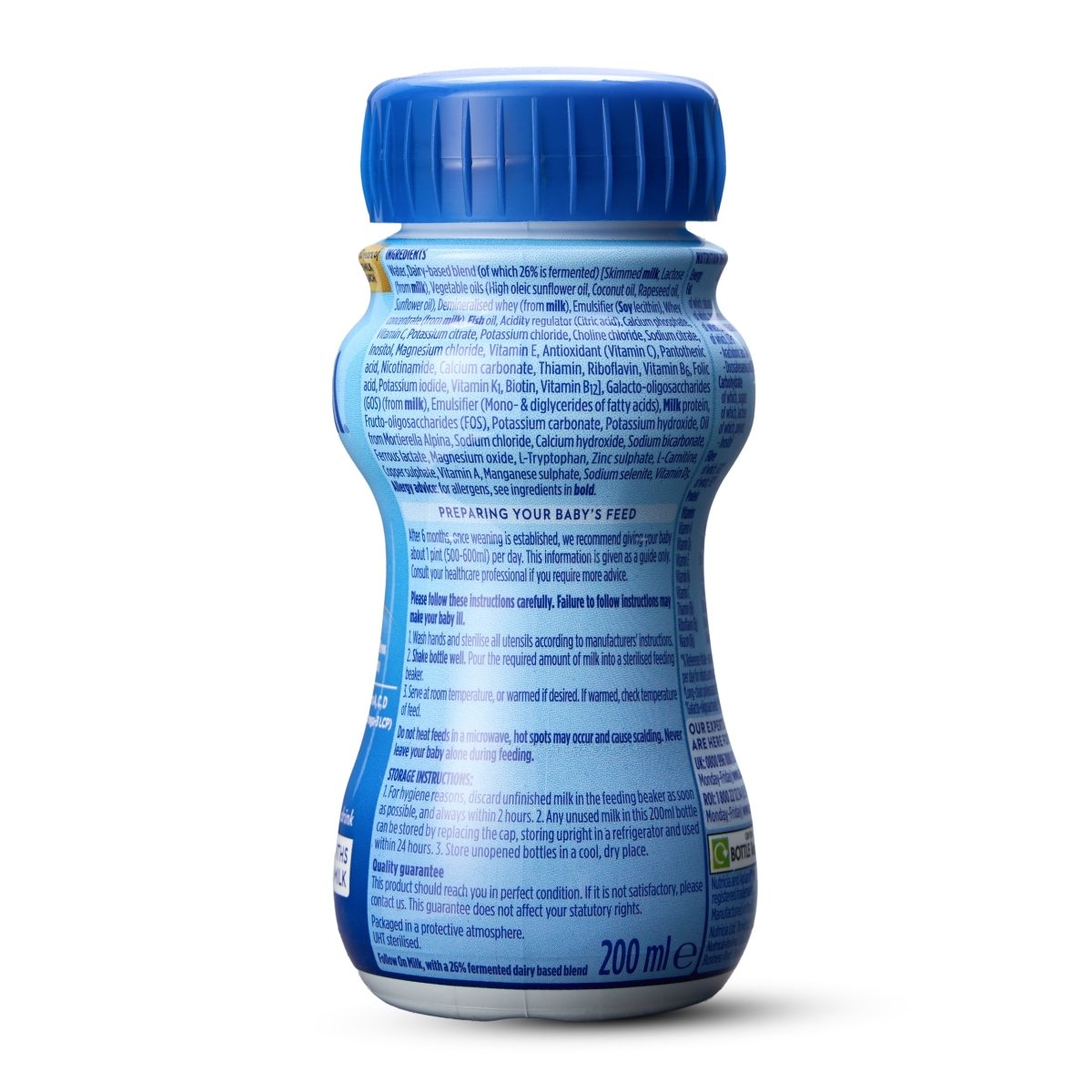 Aptamil Formula Stage 2 Ready To Feed 400ml (2X200ml) – Formuland