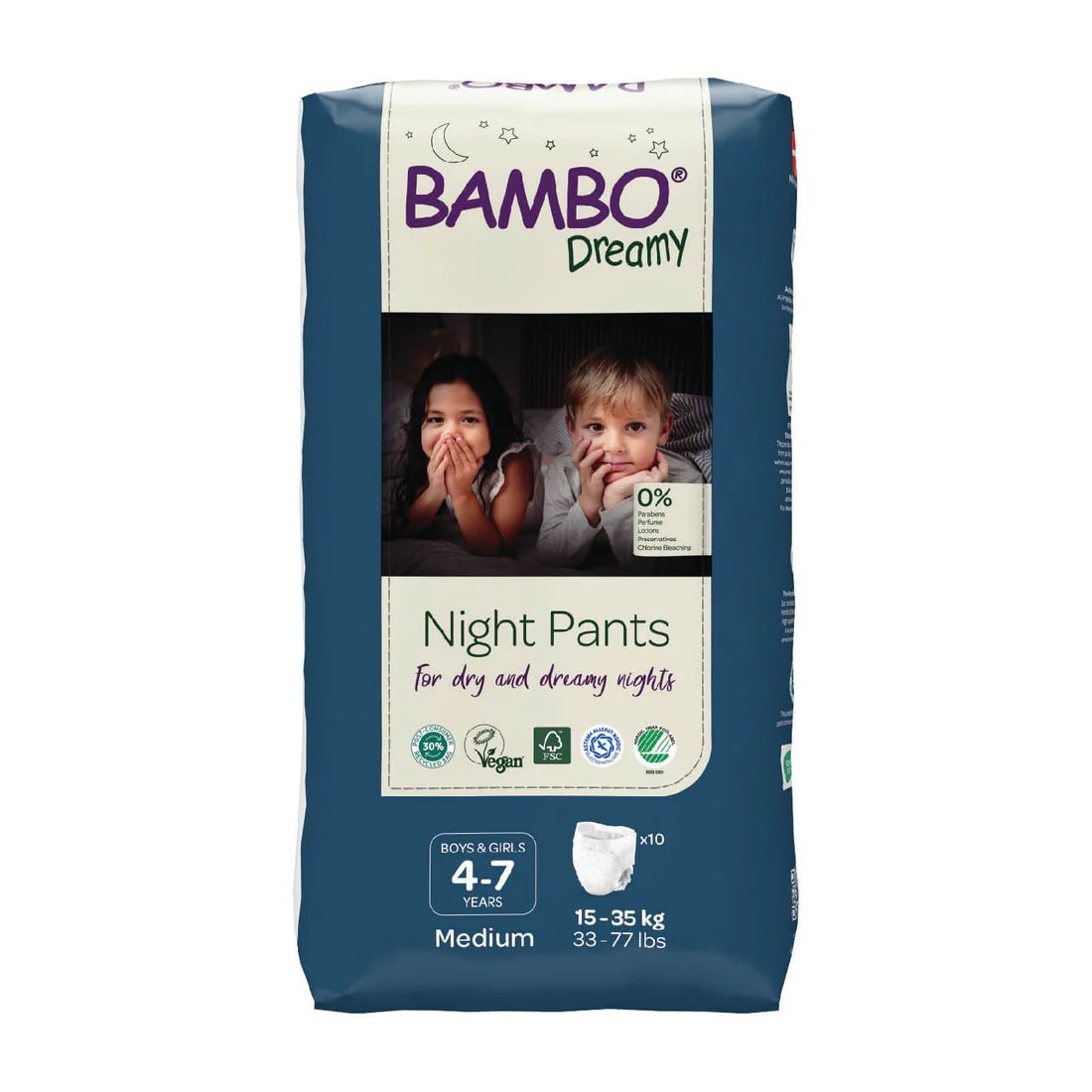 Bambo Nature Dreamy Night Pants (Age 4 - 15 years) - Formuland