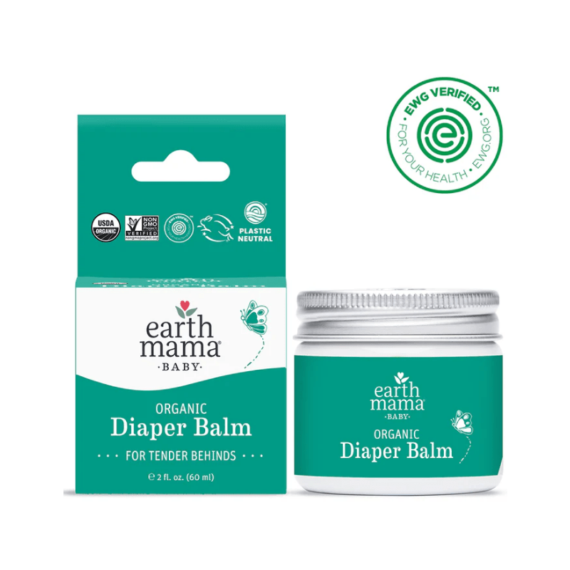 Earth Mama Organic Diaper Balm Natural Diaper Rash Solution