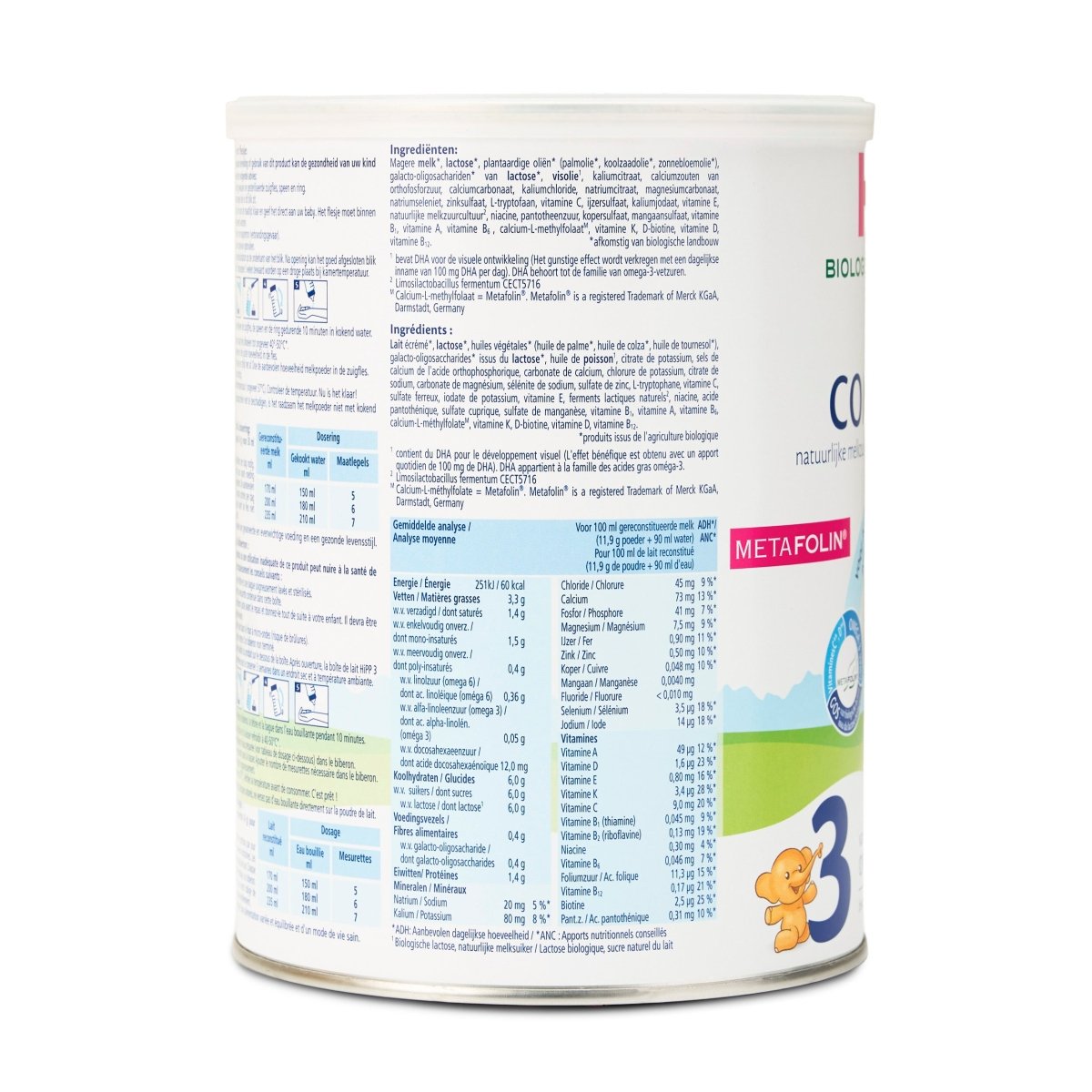 HiPP Dutch Stage 3 - Organic Combiotic Formula | Formuland HiPP Dutch Stage 3 - Organic Combiotic Formula | Formuland