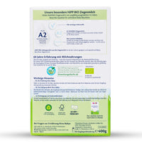 HiPP German Goat Formula Stage PRE (400g) - Formuland