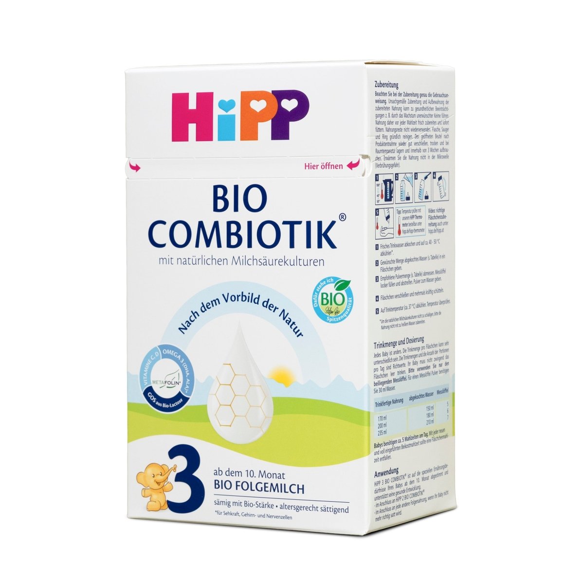 HiPP German Stage 3 Organic Combiotik Formula | Formuland