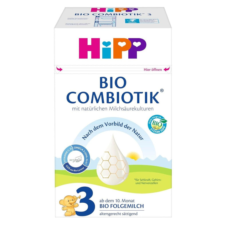 HiPP German Stage 3 Organic Combiotik Formula from 10+ Months (600g) - Formuland
