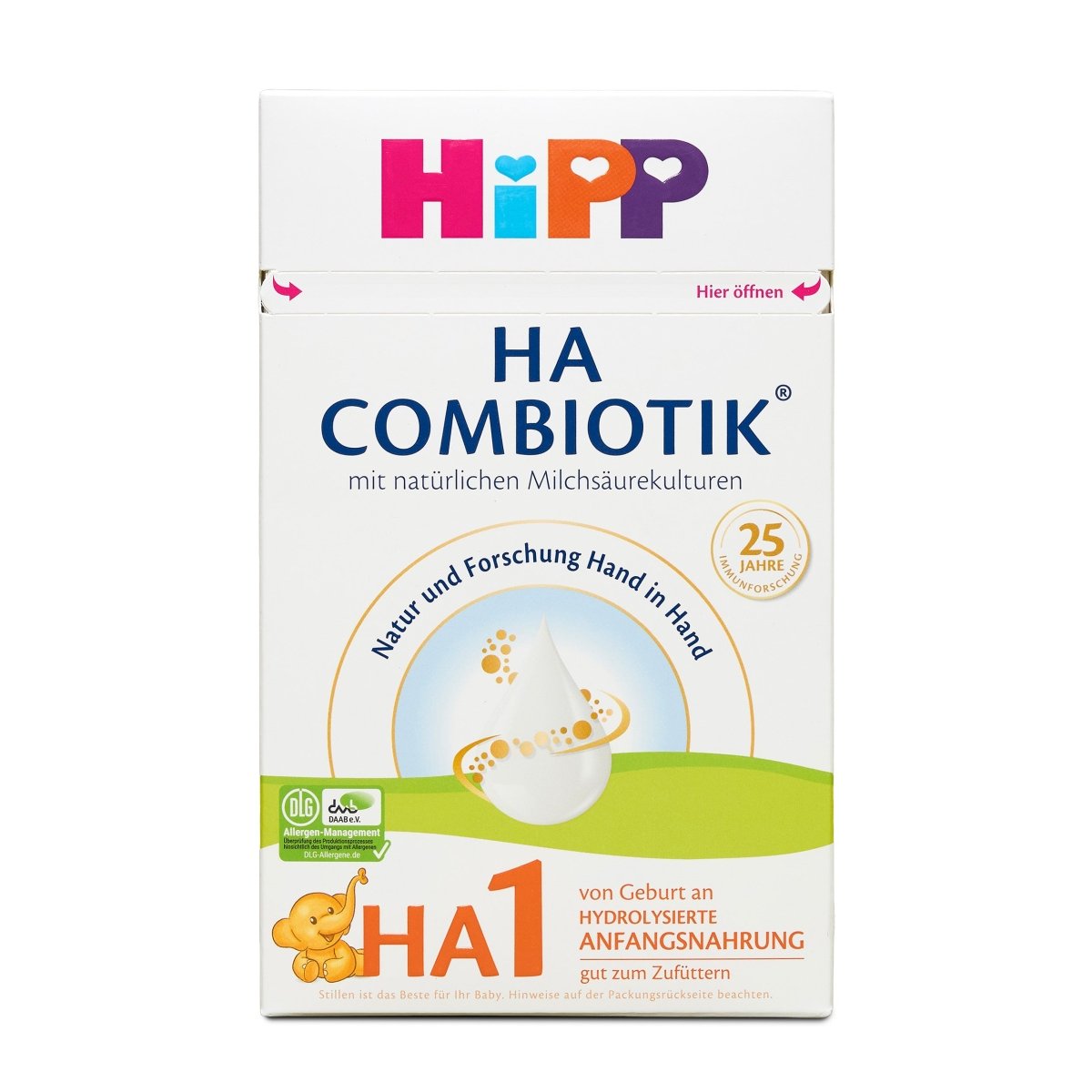 HiPP HA 1 - Hypoallergenic Formula (600g) | Order HiPP HA Stage 1
