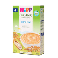 HiPP Organic 100% Oat Cereal from 4 months (200g) - Formuland