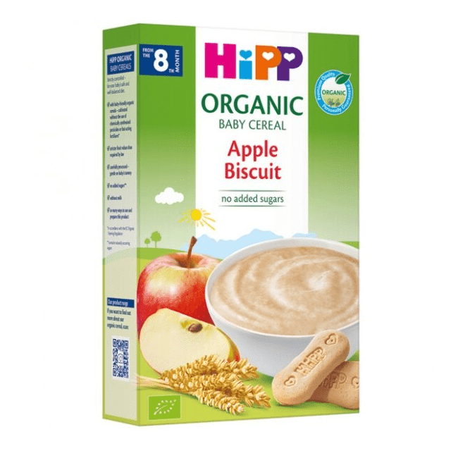HiPP Organic Baby Cereal Apple Biscuit from months (250g