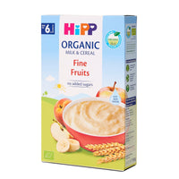 HiPP Organic Cereal Fine Fruits 6 Months (250g) - Formuland