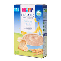 HiPP Organic Good Night Milk & Cereal - Banana Rusk from 4 months (250g) - Formuland