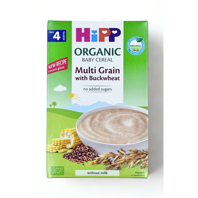 HiPP Organic Multi Grain with Buckwheat Cereal from 4 months (200g) - Formuland