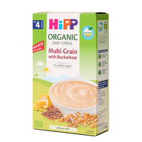 HiPP Organic Multi Grain with Buckwheat Cereal from 4 months (200g) - Formuland