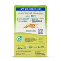 HiPP Organic Porridge 100% Oats from 5 months (German)(200g) - Formuland
