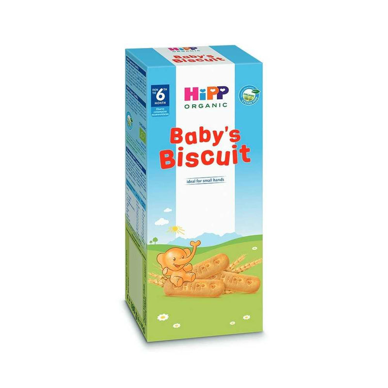 HiPP Organic Wheat and Milk Baby Biscuit from 6 Months (180g) - Formuland