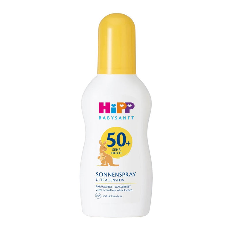 HiPP Sun Protection Lotion Spray SPF50+ | Ultra Sensitive | Safe for Newborns | 150ml - Formuland