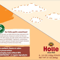 Holle Baby Food Pouches - Organic Fruit Puree - Banana Llama (USA Version) - Formuland