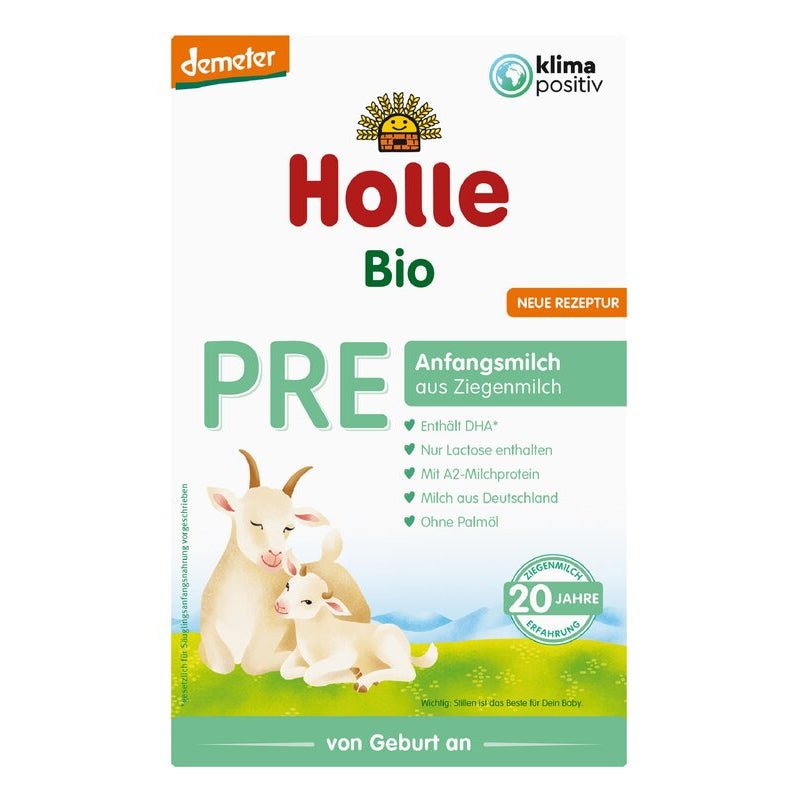 Holle Goat Milk Formula Stage Pre (400g) - Formuland