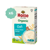 Holle Organic Whole Grain Oat Cereal - 6 Pack (USA Version) - Formuland