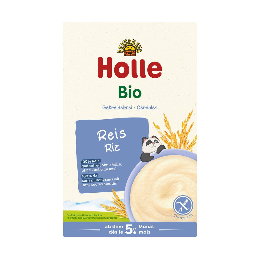 Holle Organic Wholegrain Cereal Rice from 6 months 250g - Formuland