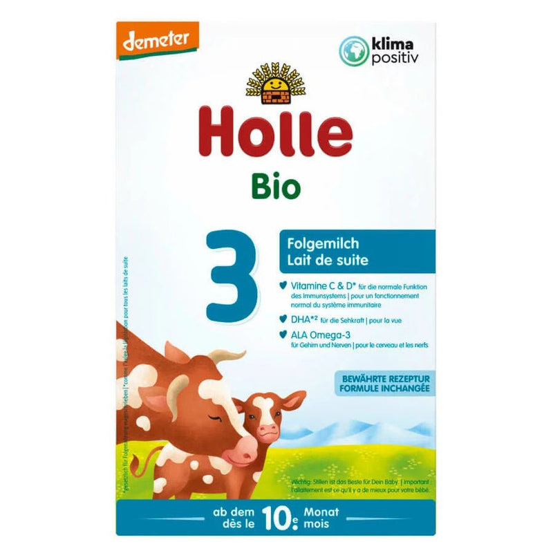 Holle Stage 3 Organic Formula (Cow) (600g) - Formuland