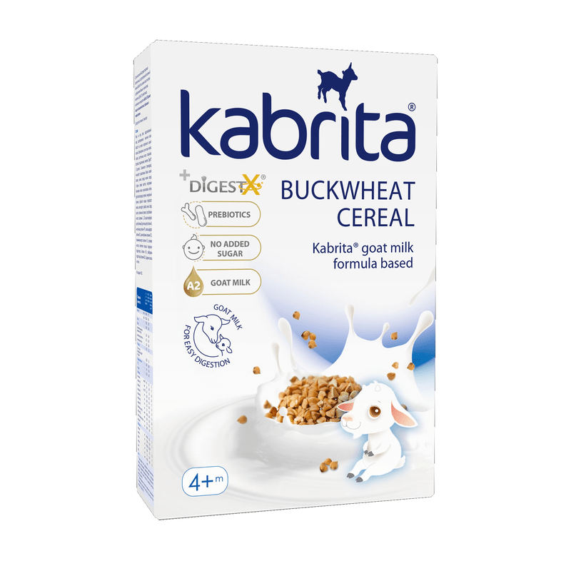 Kabrita Buckwheat Baby Cereal with Goat Milk from 4 months (180g) - Formuland