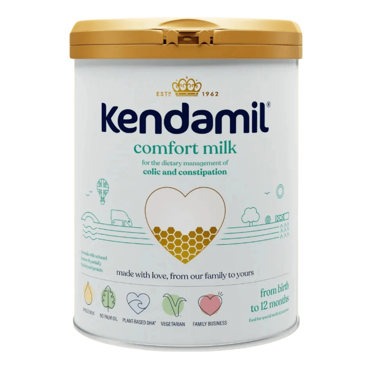 Kendamil Comfort From Birth (800g) – Formuland