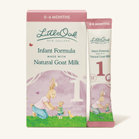 LittleOak Natural Goat Milk Infant Formula – Stage 1 Sachets - Formuland