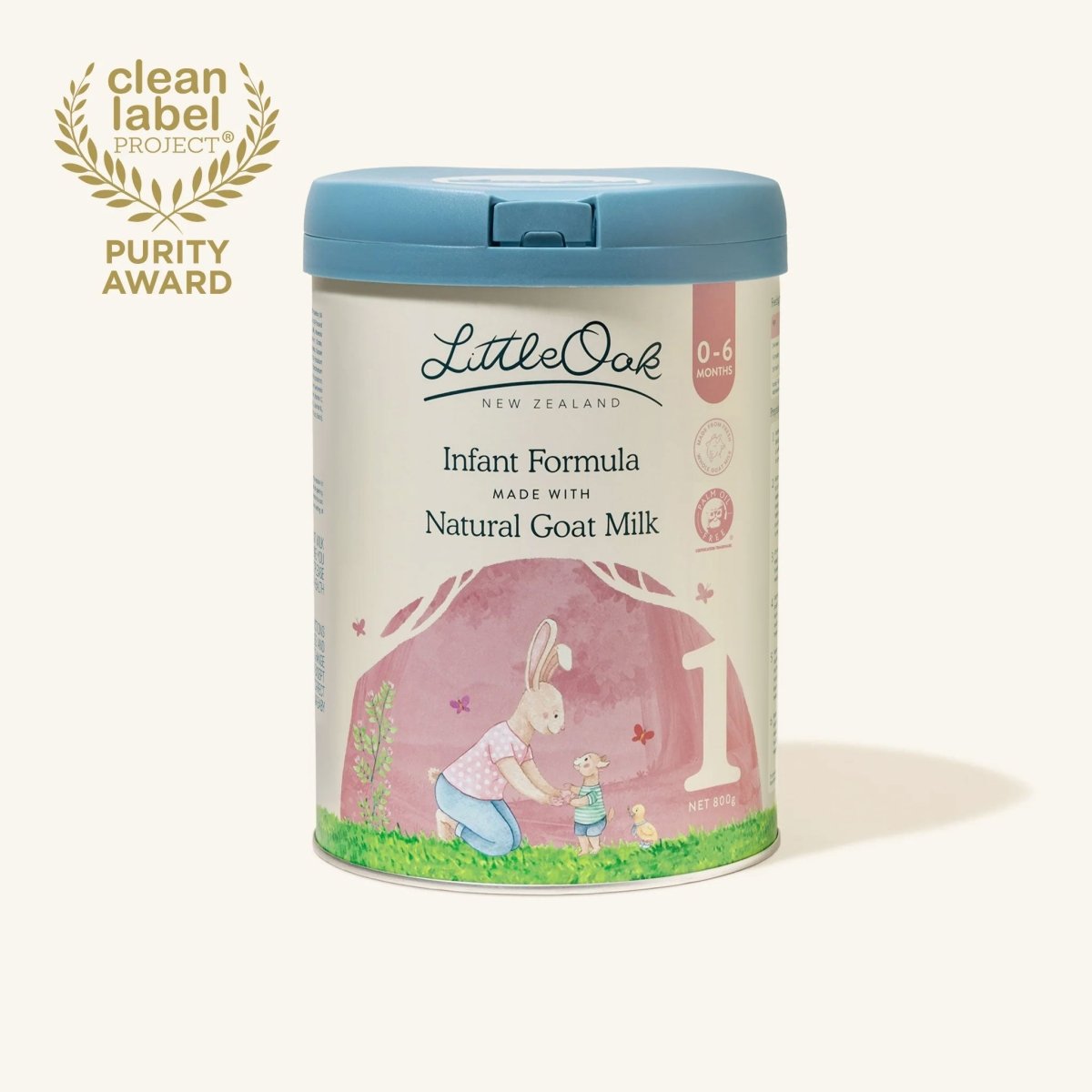 LittleOak Natural Goat Milk Infant Formula with Olive Oil – Stage 1 (800g) - Formuland