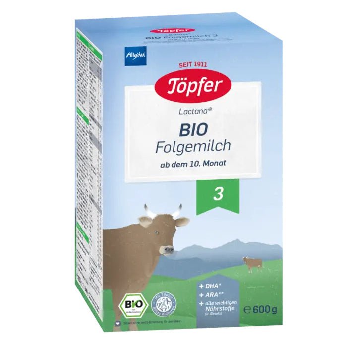 Topfer Organic Lactana Formula Stage 3 From 10 Months (600g) - Formuland