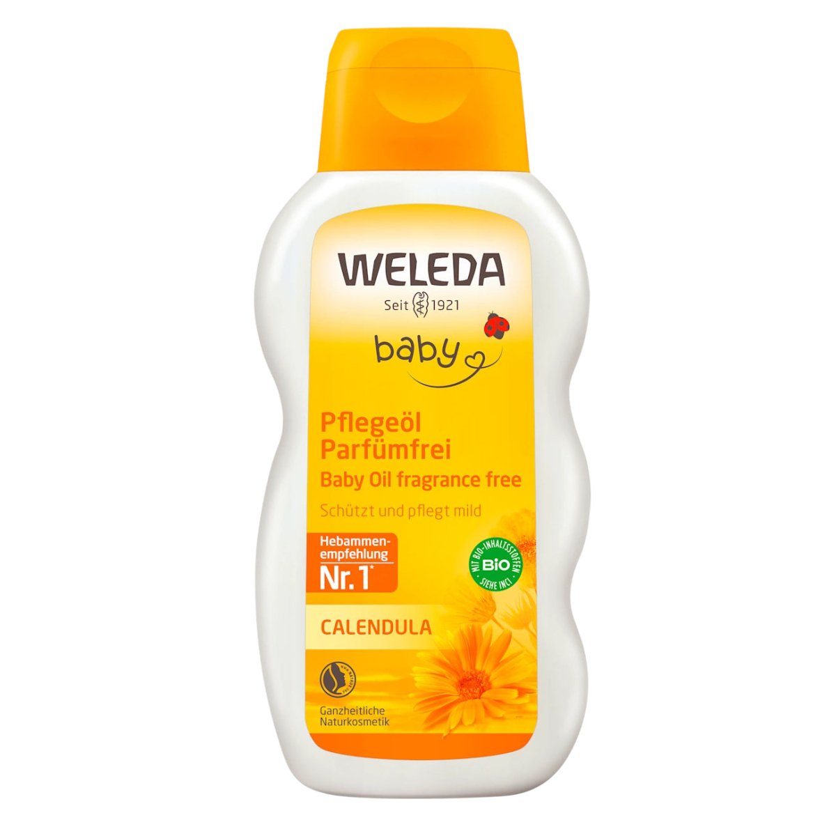 Weleda Baby Calendula Oil Fragrance Free (200ml) - Formuland