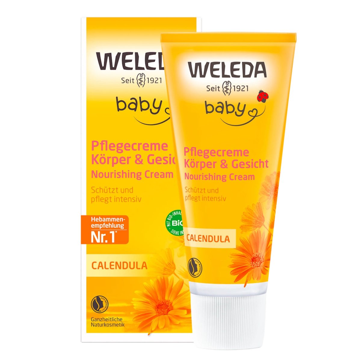 Weleda Calendula Face & Body Nourishing Cream (75ml) - Formuland