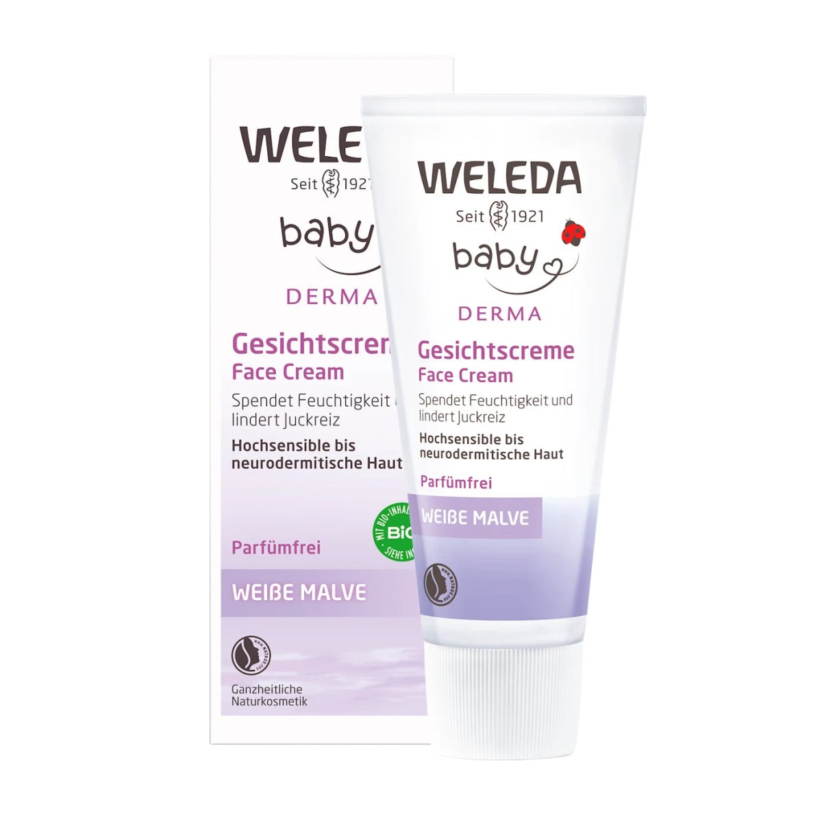 Weleda White Mallow Face Cream (50ml) - Formuland