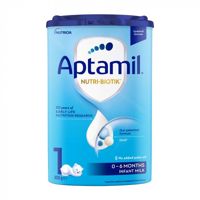 Aptamil Care Stage 1, Milk Based Powder Infant Formula, Also for C-Section  Born Babies, with DHA & ARA, Omega 3 & 6, Prebiotics, Contains No Palm Oil