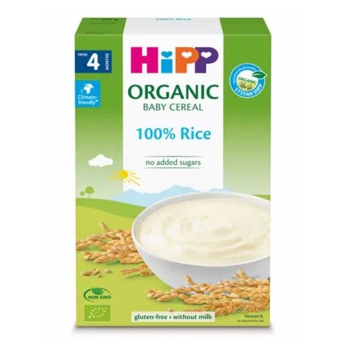 HiPP Organic 100% Rice Cereal from 4 months (200g) - Formuland