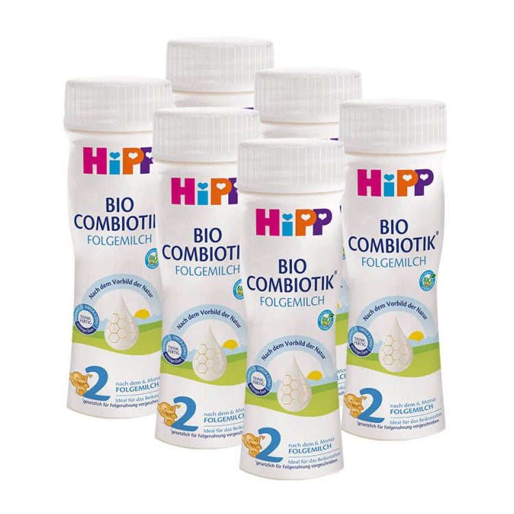 6 Bottles) HiPP German Stage 2 Ready to Feed From 6 Months (200mlx6) –  Formuland