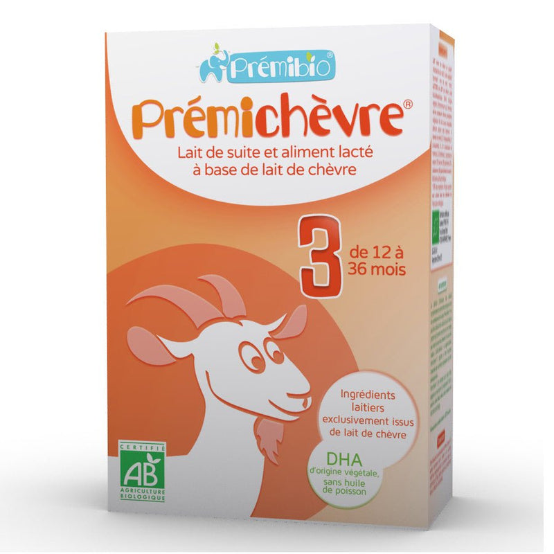 Premibio Primegoat Stage 3 Organic Goat Milk Formula from 12 months (600g) - Formuland