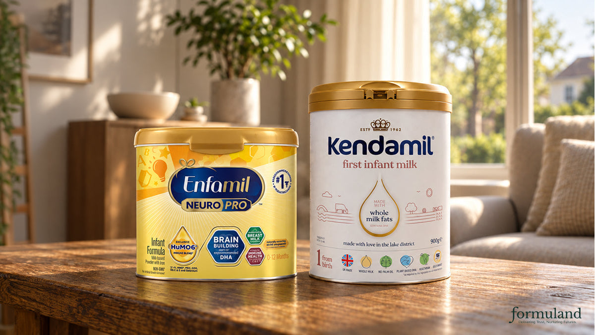 Kendamil vs Enfamil Formula: Which Is Better for Your Baby?