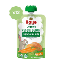 Holle Organic Veggie Bunny - Veggie Purée Pouches