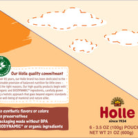 Holle Baby Food Pouches - Organic Fruit Puree - Banana Llama (USA Version)