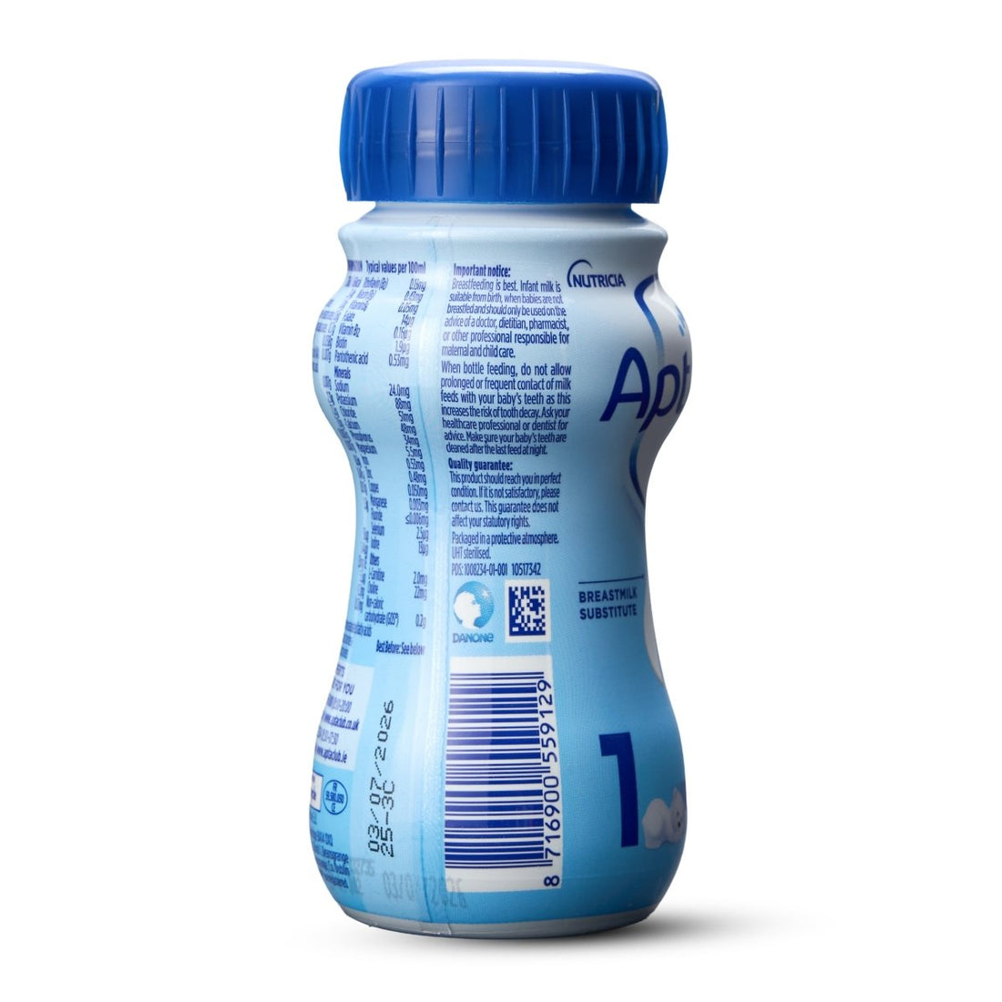 Aptamil Formula Stage 1 Ready To Feed 400ml (2X200ml) - Formuland