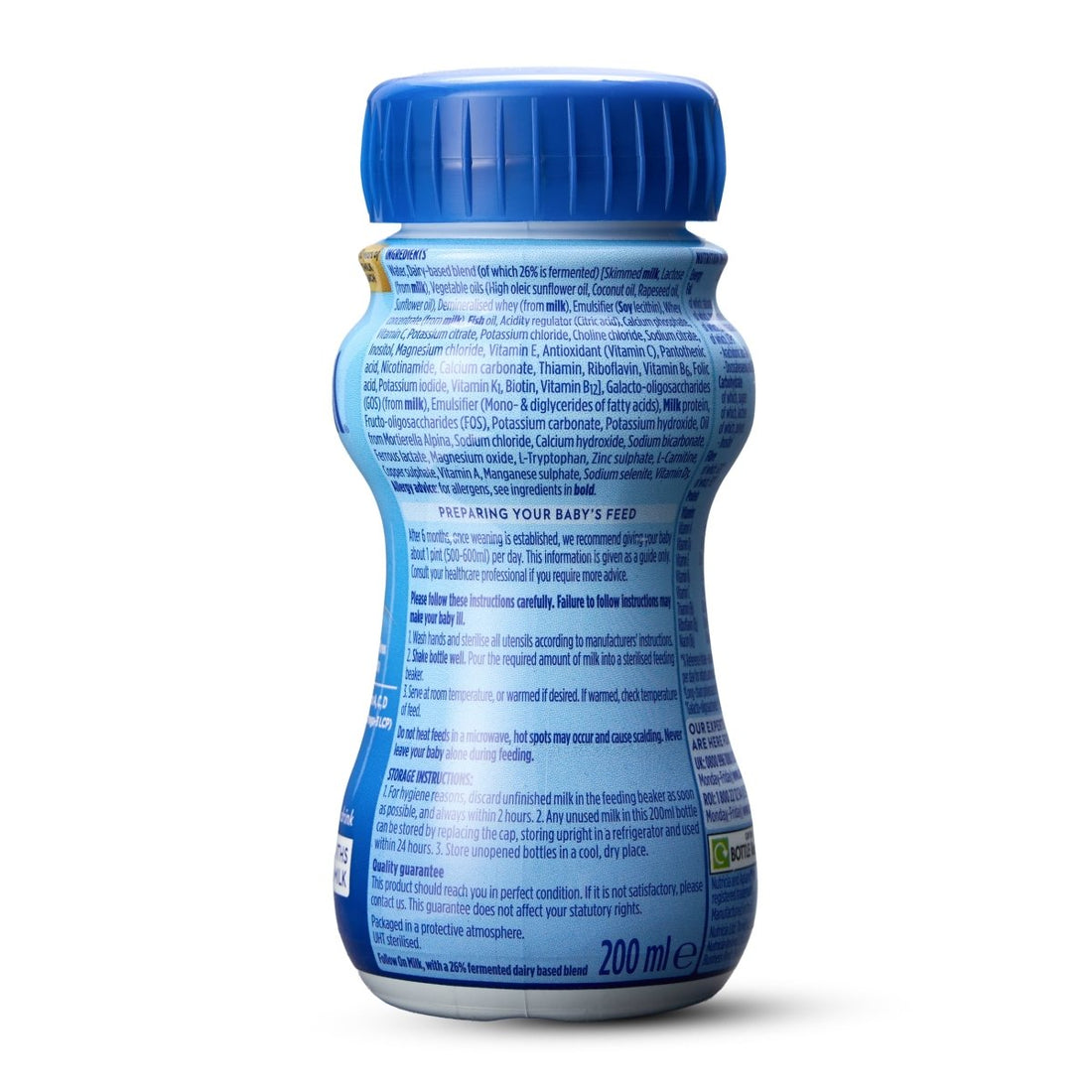 Aptamil Formula Stage 2 Ready To Feed 400ml (2X200ml) - Formuland