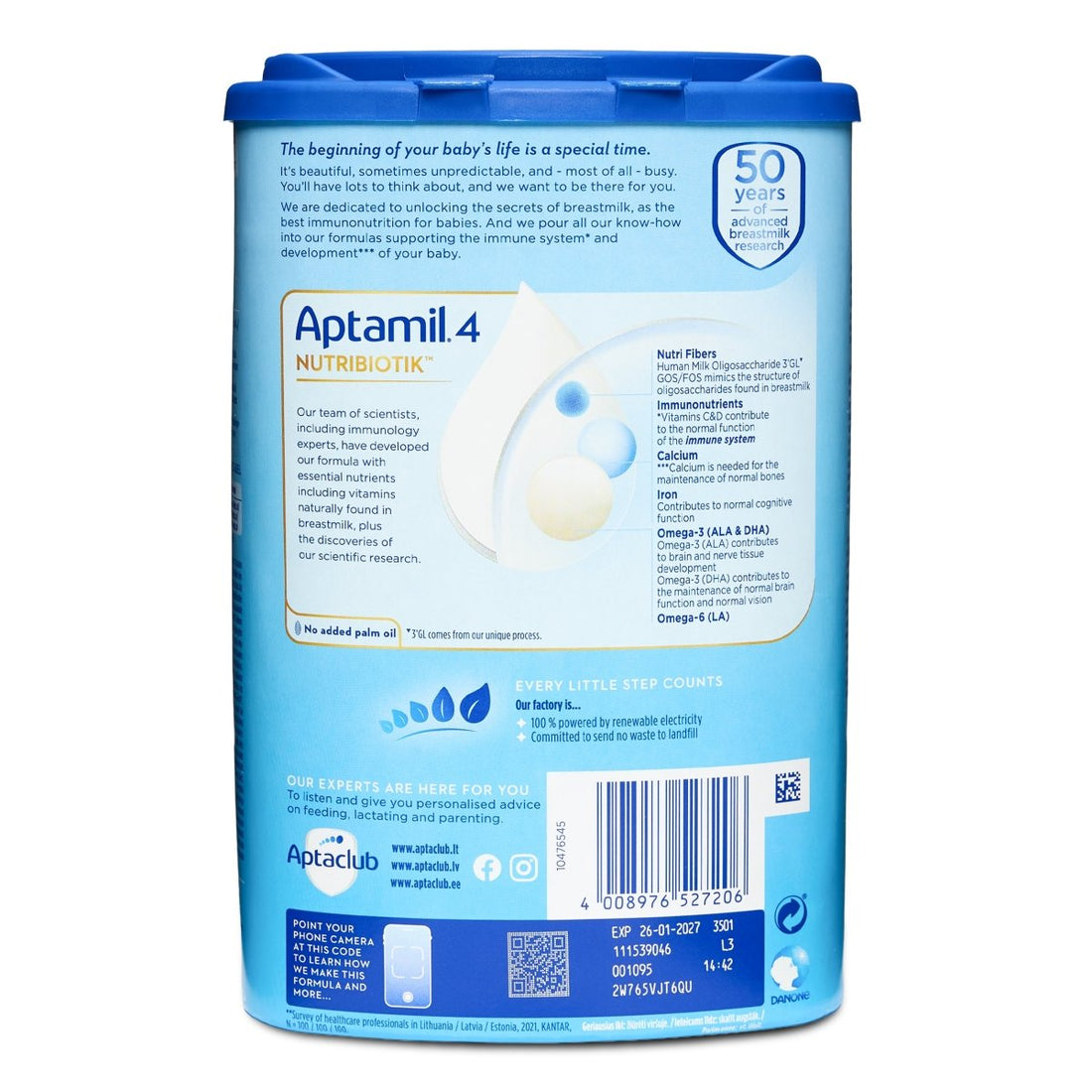 Aptamil Formula Stage 4 from 24 Months (800g) - Formuland