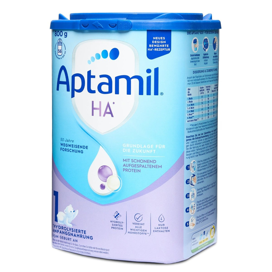 Aptamil HA Stage 1 Hypoallergenic Infant Formula – From Birth (800g) - Formuland