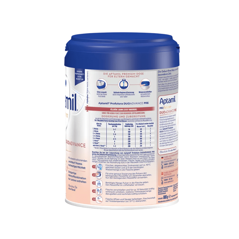 Aptamil Profutura Stage Pre Infant Formula From Birth - 800g - Formuland