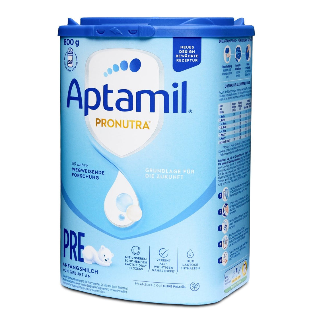Aptamil Pronutra PRE Infant Formula – From Birth (800g) - Formuland