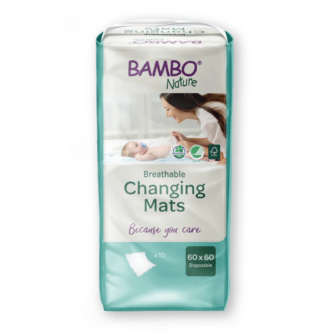 Bambo Nature Changing Mats (10 pcs) - Formuland