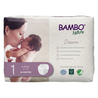 Bambo Nature Dream Diapers Size 1 soft and absorbent diapers for newborn babies