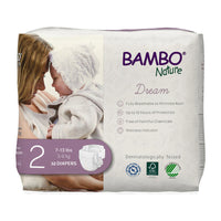 Bambo Nature Dream Diapers Size 2 hypoallergenic baby diapers with reliable leak protection