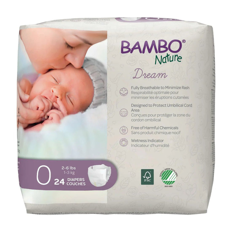 Bambo Nature Dream Diapers (Sizes 0–6) – Formuland