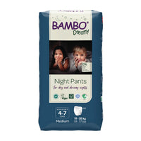 Bambo Nature Dreamy Night Pants Medium overnight bedwetting pants for children with soft breathable protection