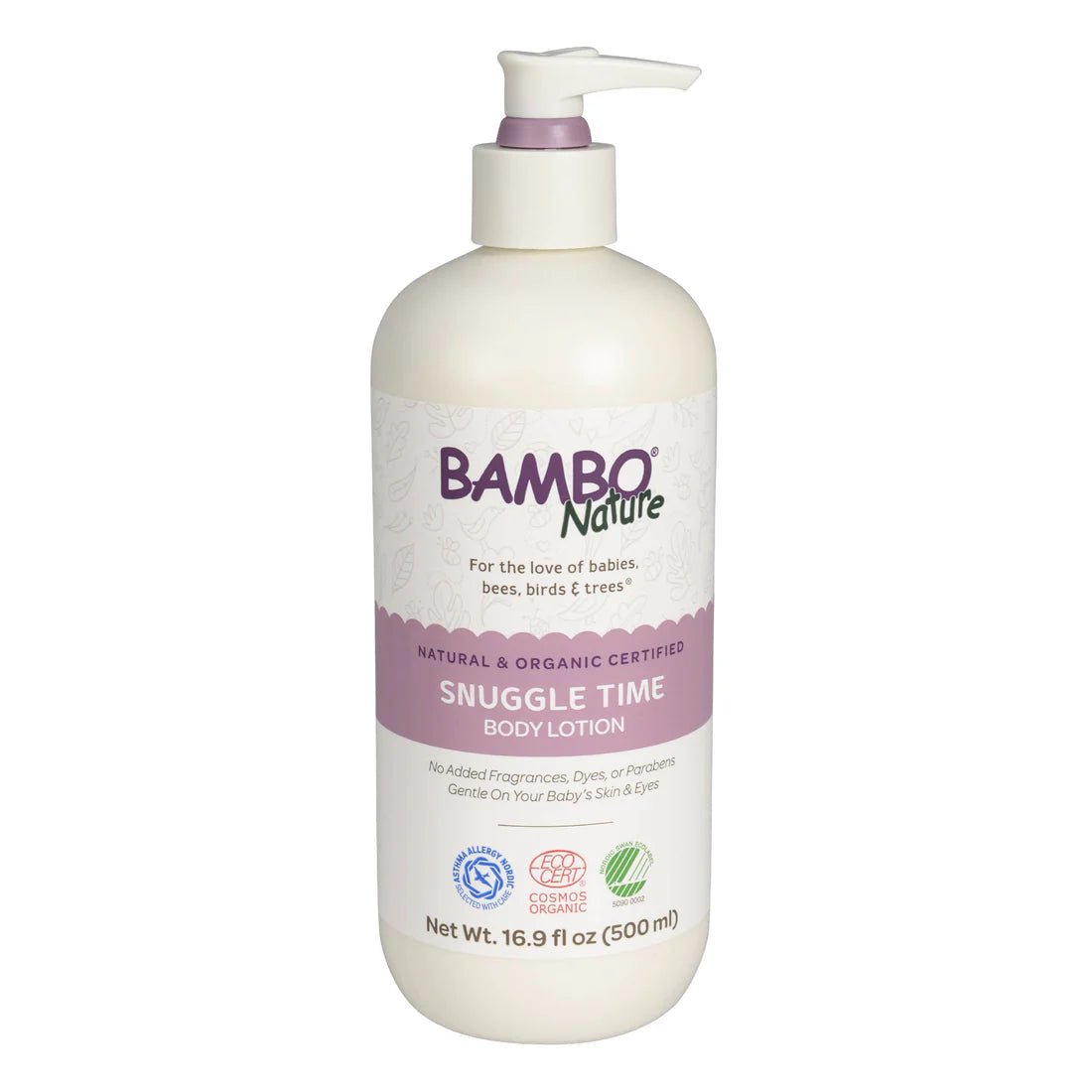 Bambo Nature Snuggle Time Baby Body Lotion - Formuland