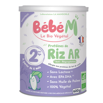Bebe M Organic Rice AR Formula Stage 2 from 6 Months (600g)